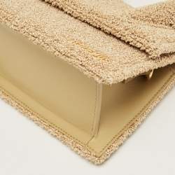 Pre Owned Jacquemus Beige Le Papier Le Chiquito Moyen Top Handle Bag