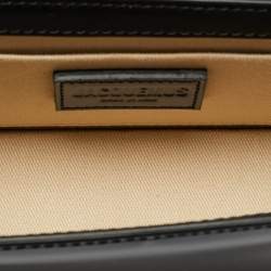 Pre Owned Jacquemus Black Glossy Leather Le Chiquito Long Top Handle Bag