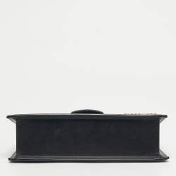 Pre Owned Jacquemus Le Grand Bambino Black Leather Top Handle Bag