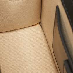 Pre Owned Jacquemus Le Grand Bambino Black Leather Top Handle Bag