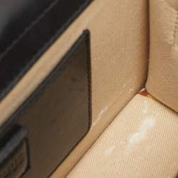 Pre Owned Jacquemus Le Grand Bambino Black Leather Top Handle Bag