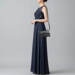 Pre Owned Jacquemus Le Grand Bambino Black Leather Top Handle Bag