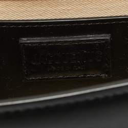 Pre Owned Jacquemus Le Grand Bambino Black Leather Top Handle Bag