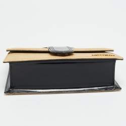 Pre Owned Jacquemus Le Grand Bambino Brown/Black Raffia Top Handle Bag