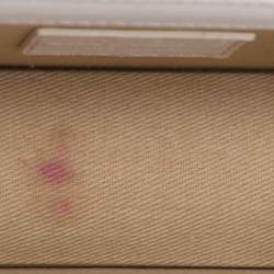 Pre Owned Jacquemus le chiquito Micro White Leather Clutch