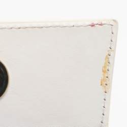 Pre Owned Jacquemus le chiquito Micro White Leather Clutch