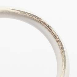 Pre Owned Jacquemus le chiquito Micro White Leather Clutch