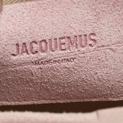 Pre Owned حقيبة جاكيموس لي بيتي توريسمو جلد صفراء