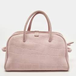 Pre Owned حقيبة جاكيموس لي بيتي توريسمو جلد صفراء