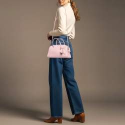 Pre Owned حقيبة جاكيموس لي بيتي توريسمو جلد صفراء