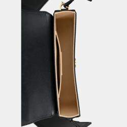 Pre Owned Jacquemus Black Leather 'Le Carinu' Shoulder Bag