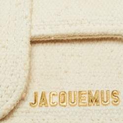 مملوكة مسبقًا Jacquemus Le Bambino Mini Off White Top Handle Bag