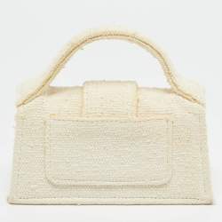 مملوكة مسبقًا Jacquemus Le Bambino Mini Off White Top Handle Bag