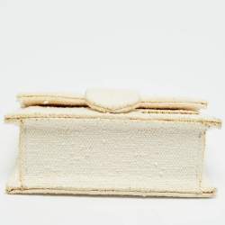 مملوكة مسبقًا Jacquemus Le Bambino Mini Off White Top Handle Bag