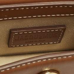 Pre Owned Jacquemus Le Chiquito Mini Leather Top Handle Bag