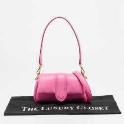 مملوكة مسبقًا Jacquemus Le Petit Bambimou Pink Leather Shoulder Bag