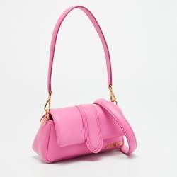 مملوكة مسبقًا Jacquemus Le Petit Bambimou Pink Leather Shoulder Bag
