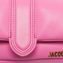 مملوكة مسبقًا Jacquemus Le Petit Bambimou Pink Leather Shoulder Bag