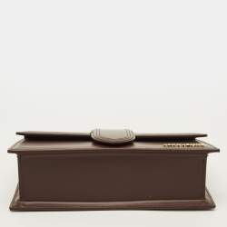 مملوكة مسبقًا حقيبة جاكيموس لو جراند بامبينو جلد أزرق بيد علوية