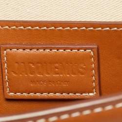 مملوكة مسبقًا Jacquemus Le Bambino Long Brown Leather Shoulder Bag