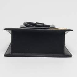 Pre Owned حقيبة جاكيموس جلد بنفسجي لي شيكيتو نود بيد علوية