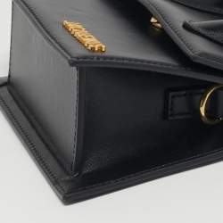 Pre Owned حقيبة جاكيموس جلد بنفسجي لي شيكيتو نود بيد علوية