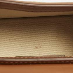 Pre Owned Jacquemus Le Chiquito Mini Brown Leather Top Handle Bag