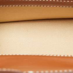 Pre Owned Jacquemus Le Bambino Mini Brown Leather Top Handle Bag