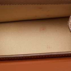 Pre Owned Jacquemus Le Chiquito Noeud Brown Leather Top Handle Bag