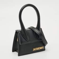 مملوكة مسبقًا حقيبة جاكيموس لو شيكيتو ميني جلد بني بمقبض علوي