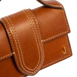 Jacquemus Brown Leather Le Petit Bambino Bag