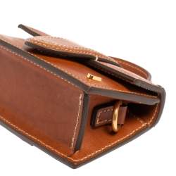 Jacquemus Brown Leather Le Petit Bambino Bag