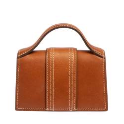 Jacquemus Brown Leather Le Petit Bambino Bag