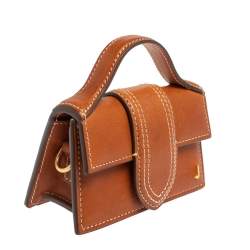 Jacquemus Brown Leather Le Petit Bambino Bag