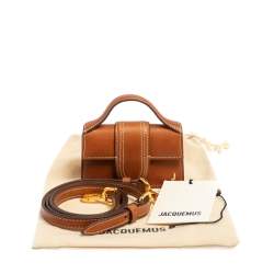 Jacquemus Brown Leather Le Petit Bambino Bag