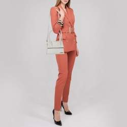 Pre Owned حقيبة جاكيموس لو غراند تشيكيتو كانفاس بيج بيد علوية 