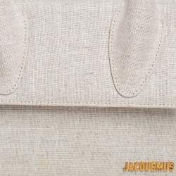 Pre Owned حقيبة جاكيموس لو غراند تشيكيتو كانفاس بيج بيد علوية 