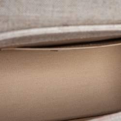 Pre Owned حقيبة جاكيموس لو غراند تشيكيتو كانفاس بيج بيد علوية 