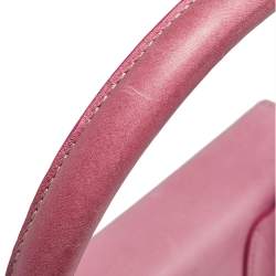 Pre Owned حقيبة جاكويموس غراند لو شيكيتو جلد وردي بيد علوية