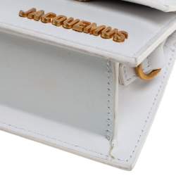 Pre Owned Jacquemus White Leather Le Chiquito Mini Bag