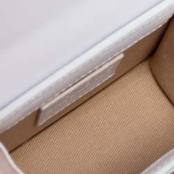مملوكة مسبقًا Jacquemus White Leather Le Chiquito Mini Bag