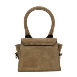 مملوكة مسبقًا حقيبة جاكويموس لوشيكويتو جلد نوبوك أخضر صغيرة