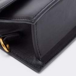 Pre Owned Jacquemus Black Leather Le Bambino Crossbody Bag