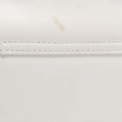 Pre Owned Jacquemus White Leather Le Chiquito Mini Bag