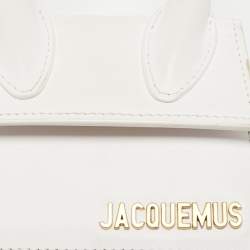 Pre Owned Jacquemus White Leather Le Chiquito Mini Bag