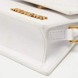 Pre Owned Jacquemus White Leather Le Chiquito Mini Bag