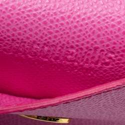 Pre Owned Jacquemus Pink Leather Le Sac Bracelet Wallet