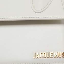 Pre Owned حقيبة جاكويموس غراند لو شيكيتو جلد وردي بيد علوية