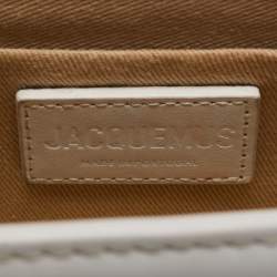 Pre Owned حقيبة جاكويموس غراند لو شيكيتو جلد وردي بيد علوية