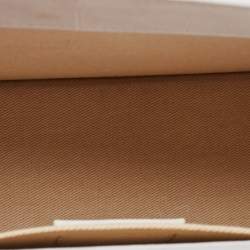 Pre Owned Jacquemus White Croc Embossed Leather Grand Le Chiquito Top Handle Bag